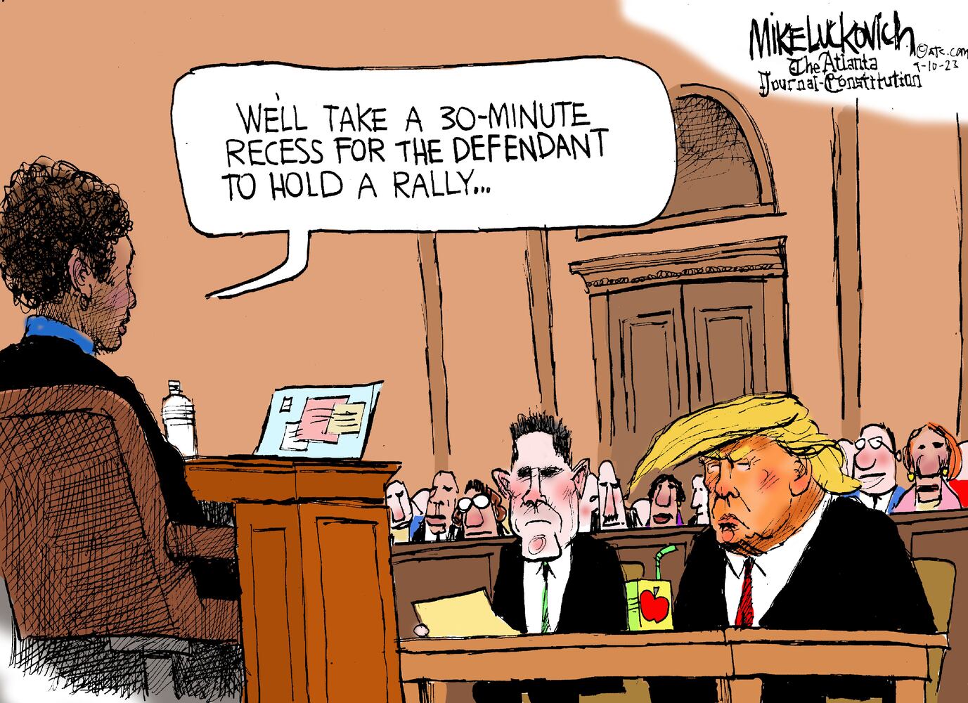 CARTOONS: Mike Luckovich, Sept. 12, 2023