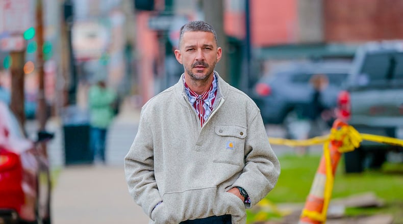 Actor Shia LaBeouf, who was arrested this month over an alleged assault outside a bar during Mardi Gras, enters New Orleans Criminal Court, Thursday, Feb. 26, 2026. (Chris Granger/The Times-Picayune/The New Orleans Advocate via AP)