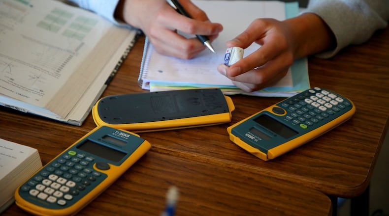 Math of many kinds can be a challenge for students and adults alike. (Jim Wilson/The New York Times)