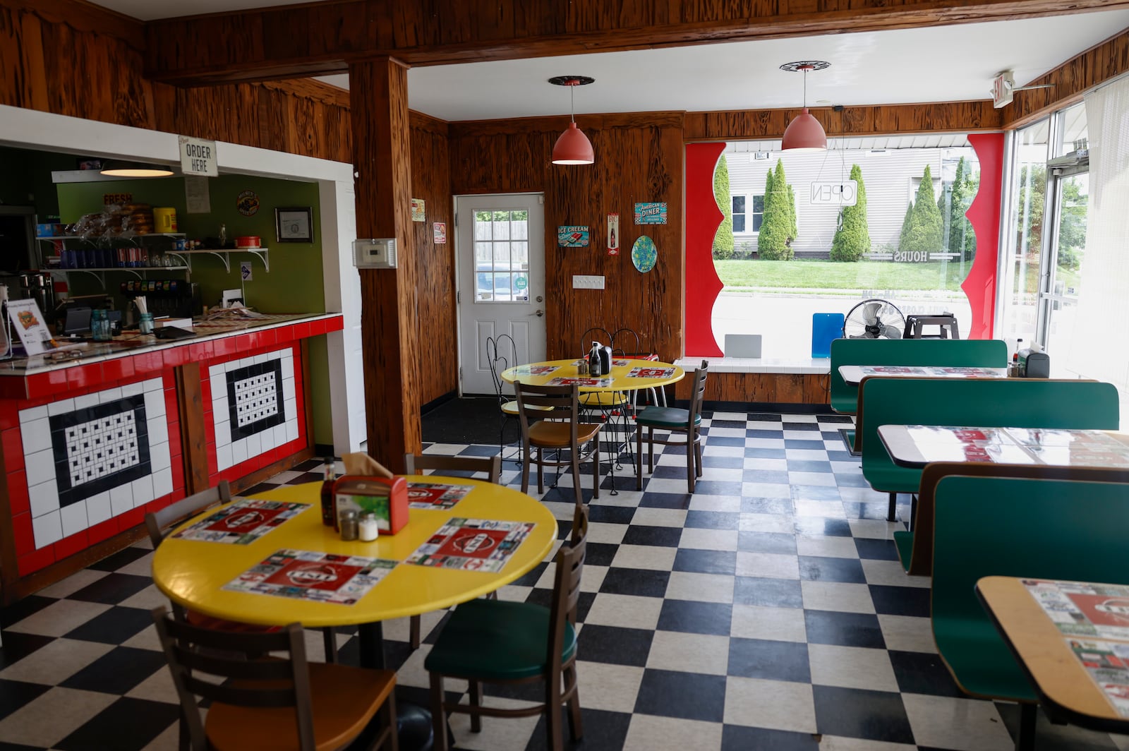 The dining room of Poppy's Diner on Monday, May 19, 2025, in Springfield. JOSEPH COOKE/STAFF