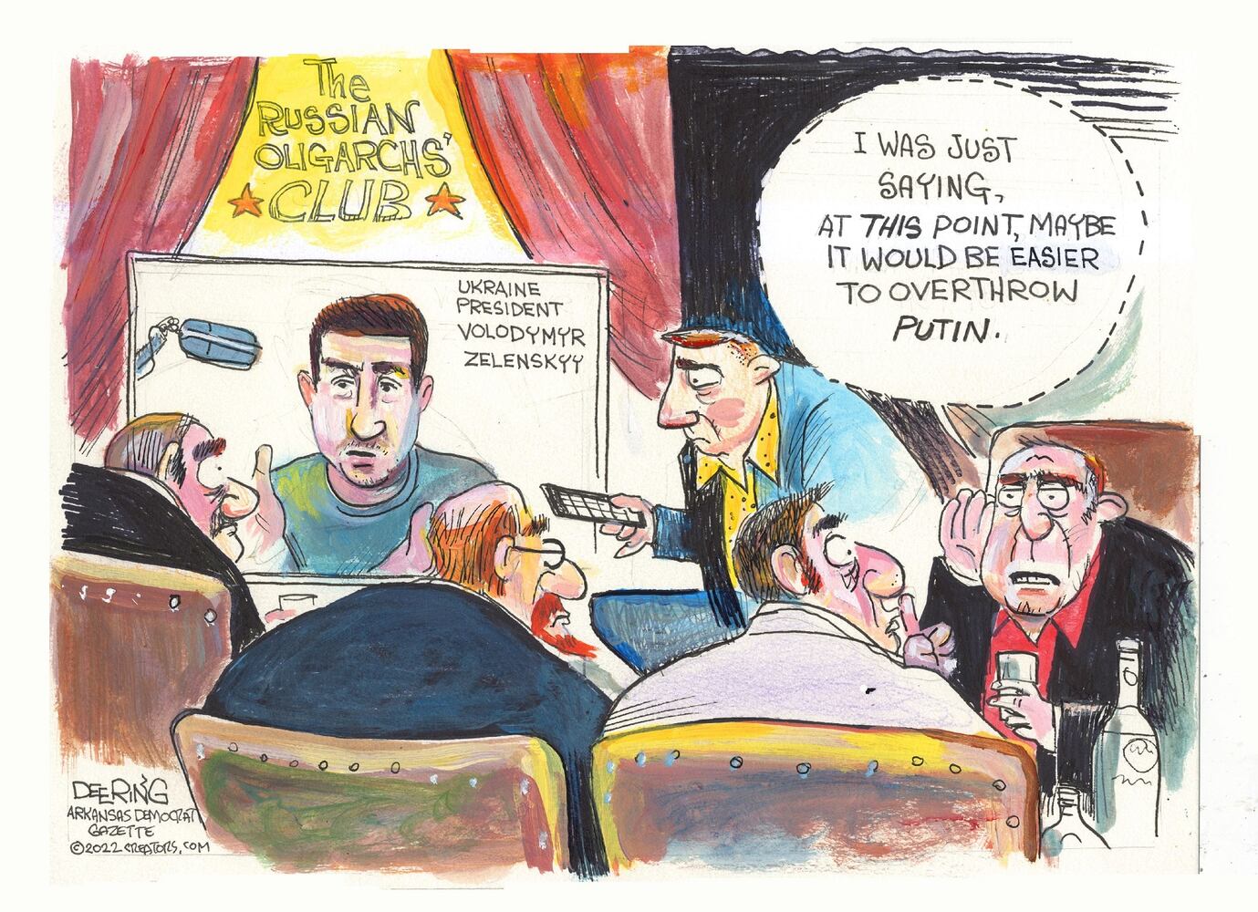 WEEK IN CARTOONS: Gas prices, Ukraine, Putin and more