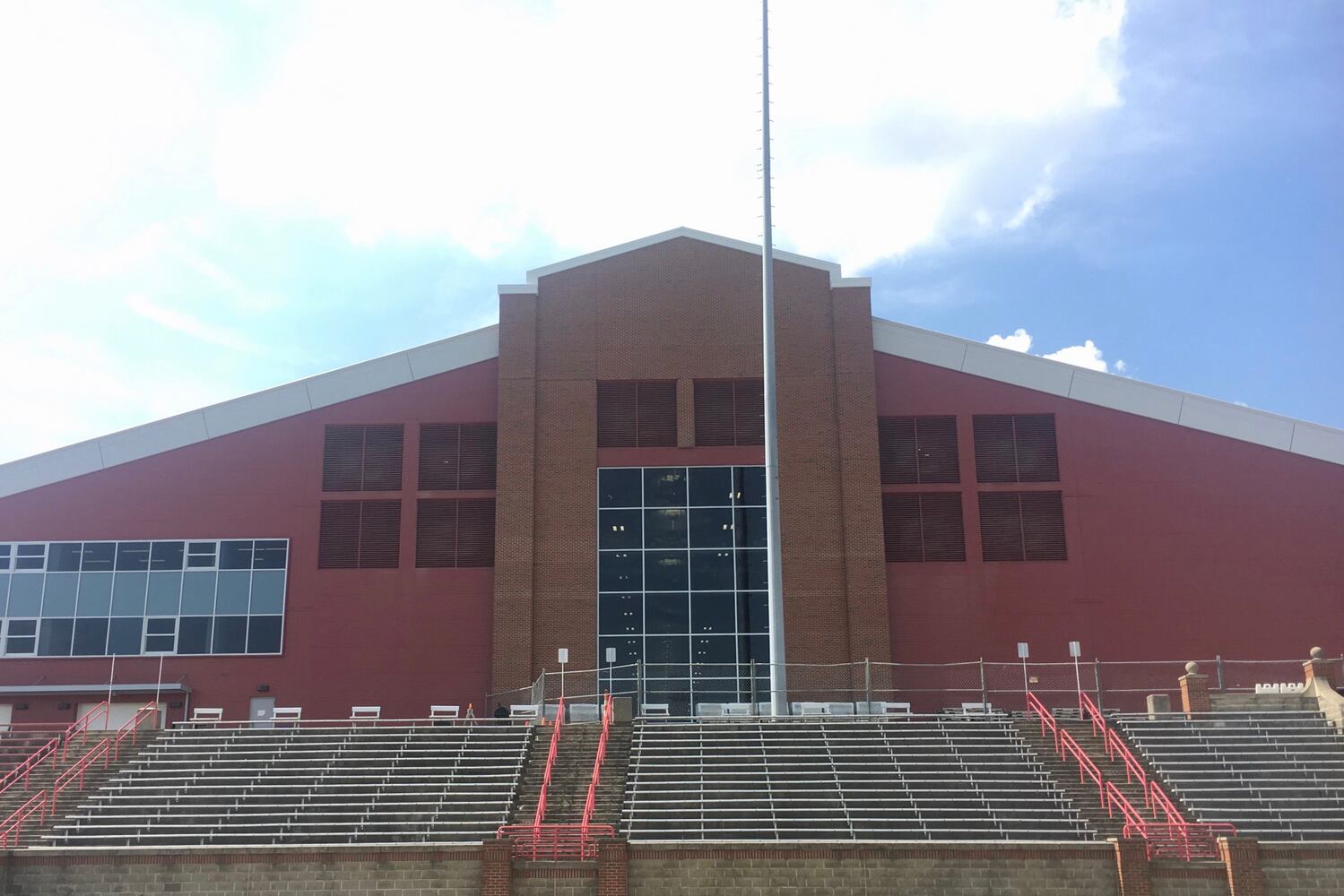 Photos: Wittenberg's indoor facility nears completion