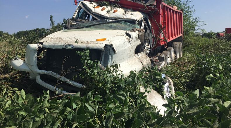 I-70 near mile marker 59 in Springfield Twp. Tuesday Aug. 2, 2016. (Jeff Guerini/Staff)