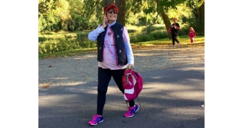 Meet Linda Getz, one of this year’s leading walk participants, a six-year cancer survivor and Zumba instructor. CONTRIBUTED