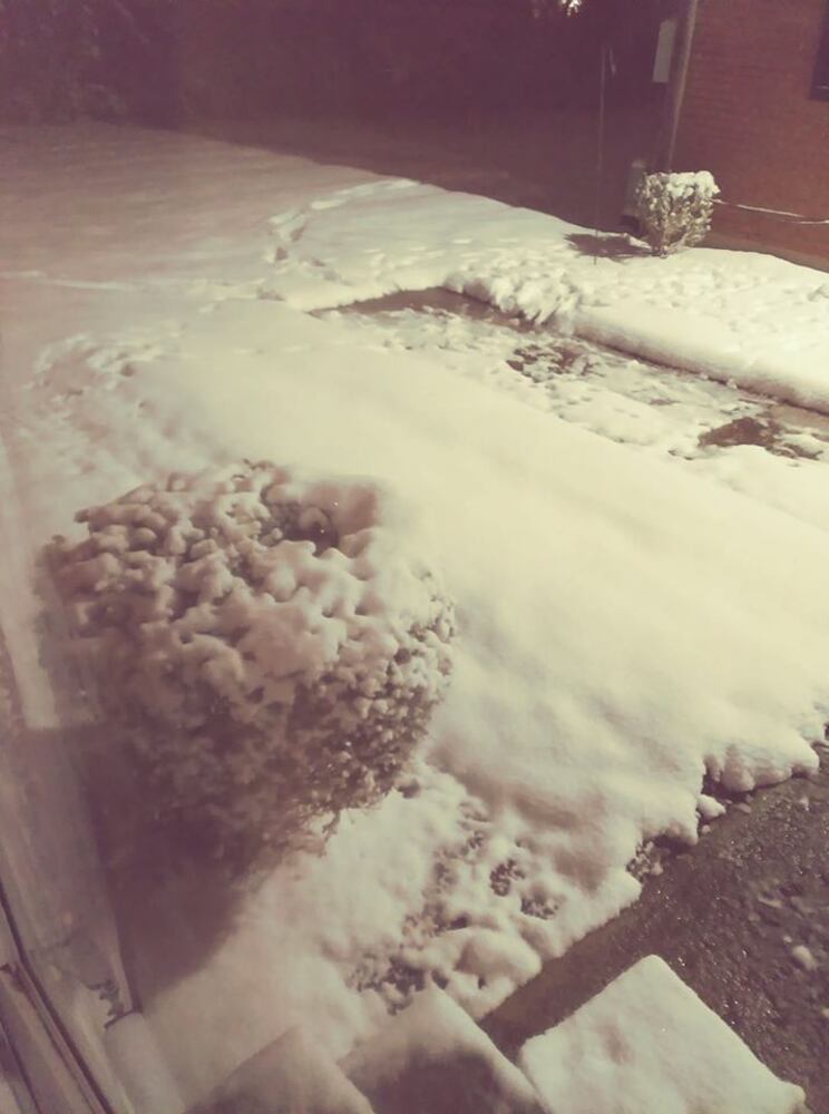 PHOTOS: First snowfall of the season