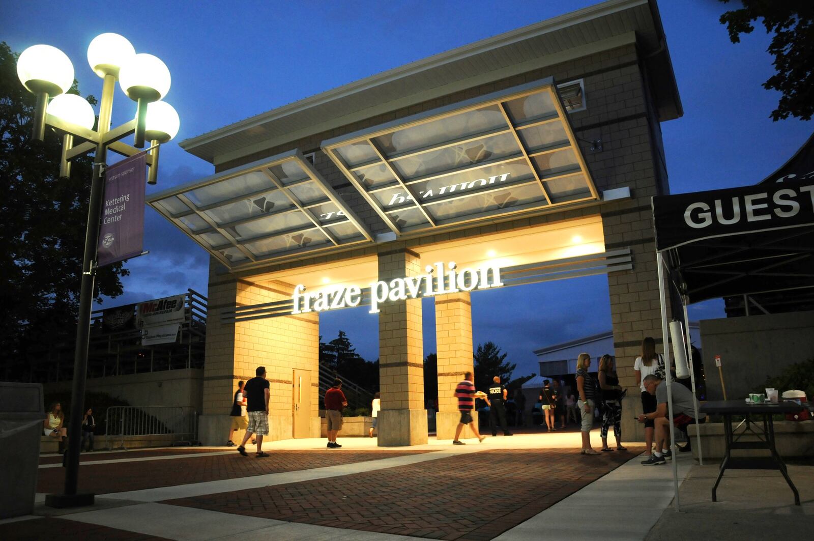 Fraze Pavilion is an outdoor music venue as well as host to tons of summer festivals. CONTRIBUTED