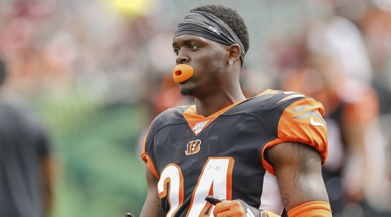 Darius Phillips of the Cincinnati Bengals. Photo by Michael Hickey/Getty Images