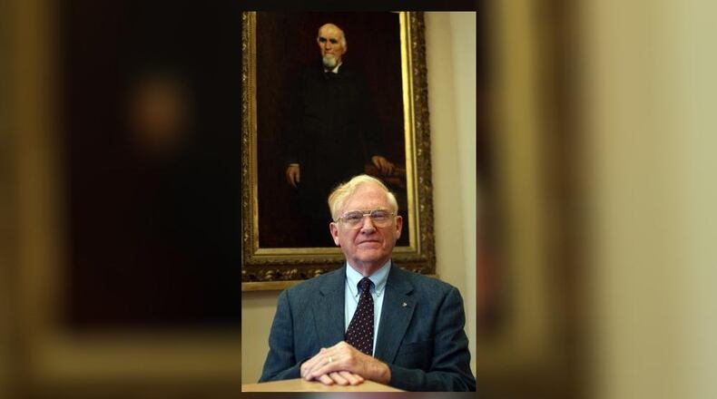 Former Wittenberg president William A. Kinnison has written a new book about the university.