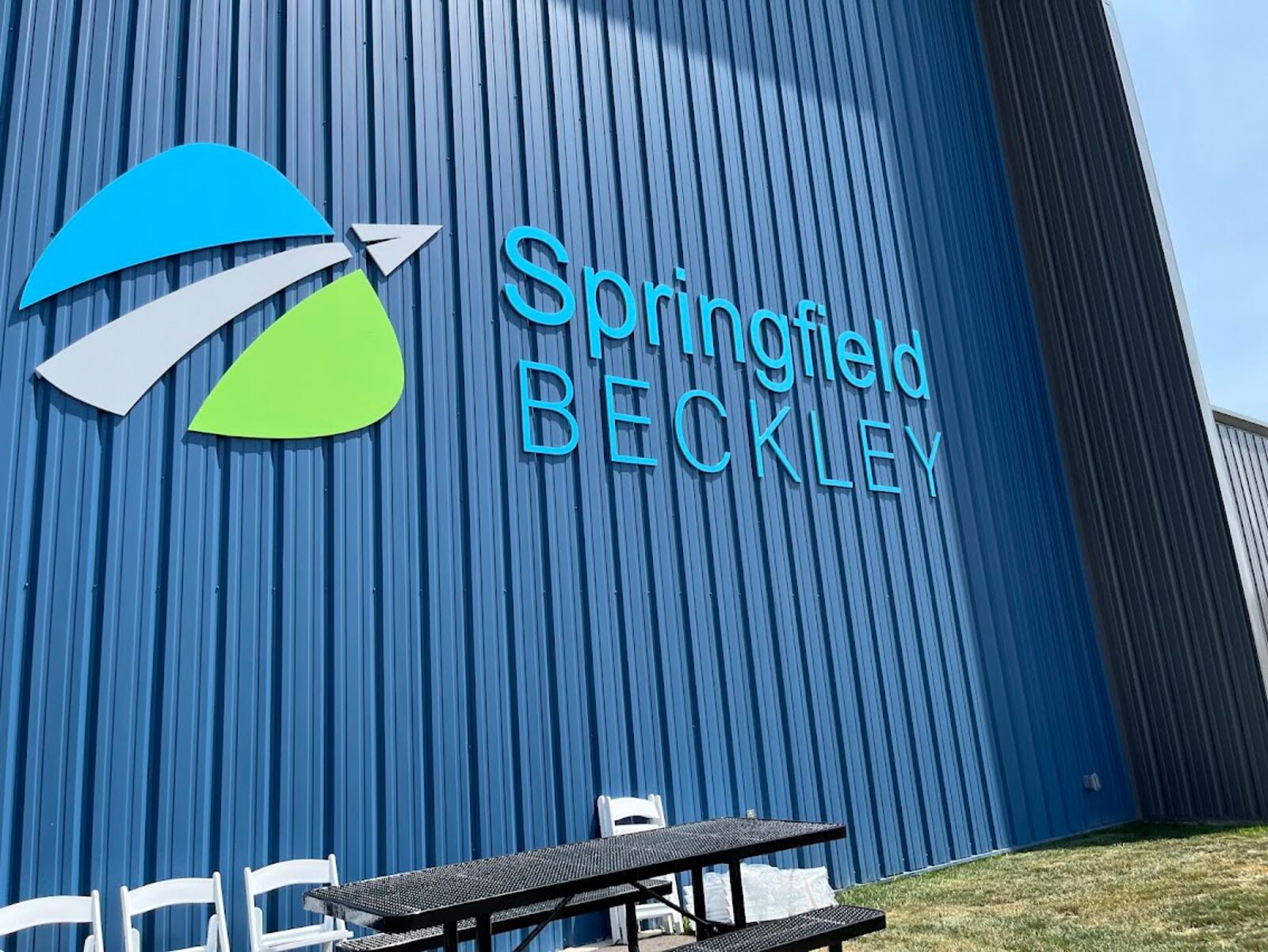 The National Advanced Air Mobility Center of Excellence, or NAAMCE, at Springfield-Beckley Municipal Airport. THOMAS GNAU/STAFF