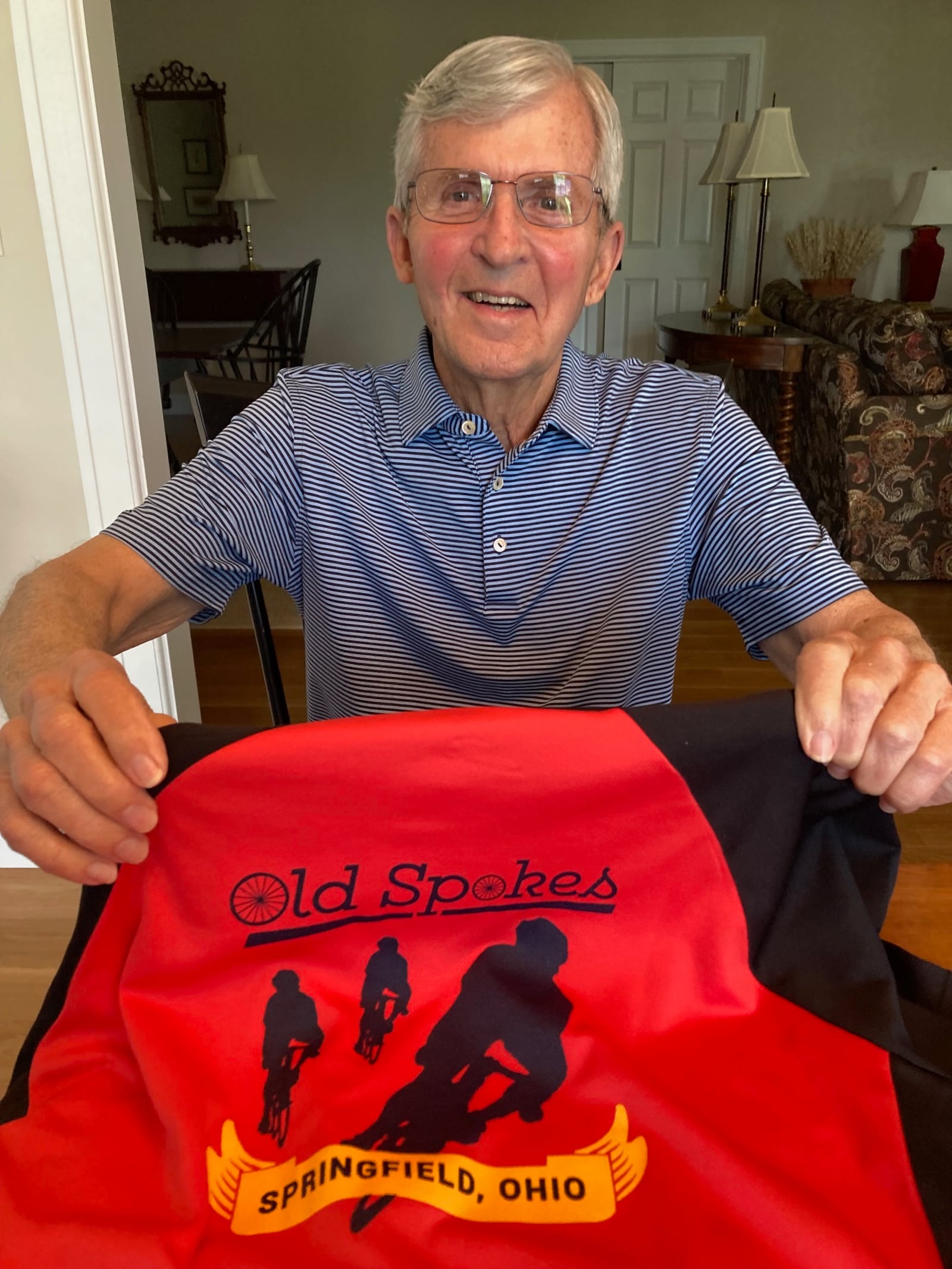 In the 10 years since Andy Bell has been diagnosed with Parkinson’s, his Old Spokes bicycle club has raised $100,000 for researching the disease. TOM STAFFORD / CONTRIBUTED