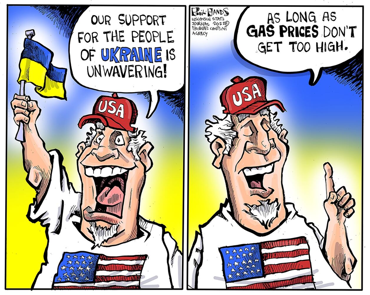 WEEK IN CARTOONS: Gas prices, Ukraine, Putin and more