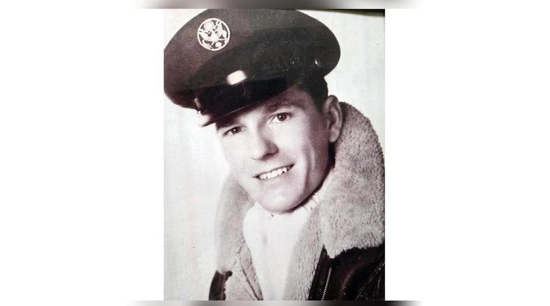 Earl Wisener poses in his uniform in this photo taken during his time in the Air Force from 1951 to 1955. CONTRIBUTED