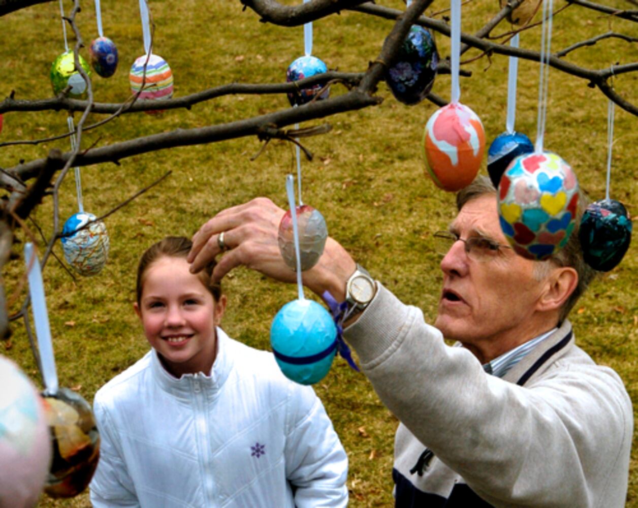 Easter Egg tree