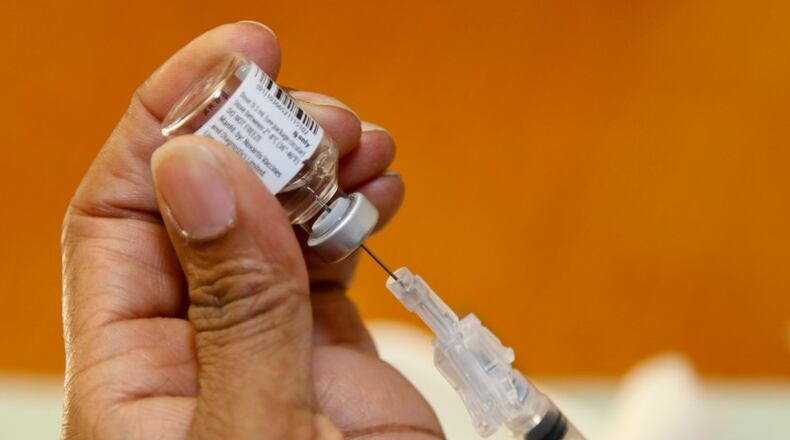 Flu activity in Ohio has now been elevated to “widespread,” the highest level. FILE