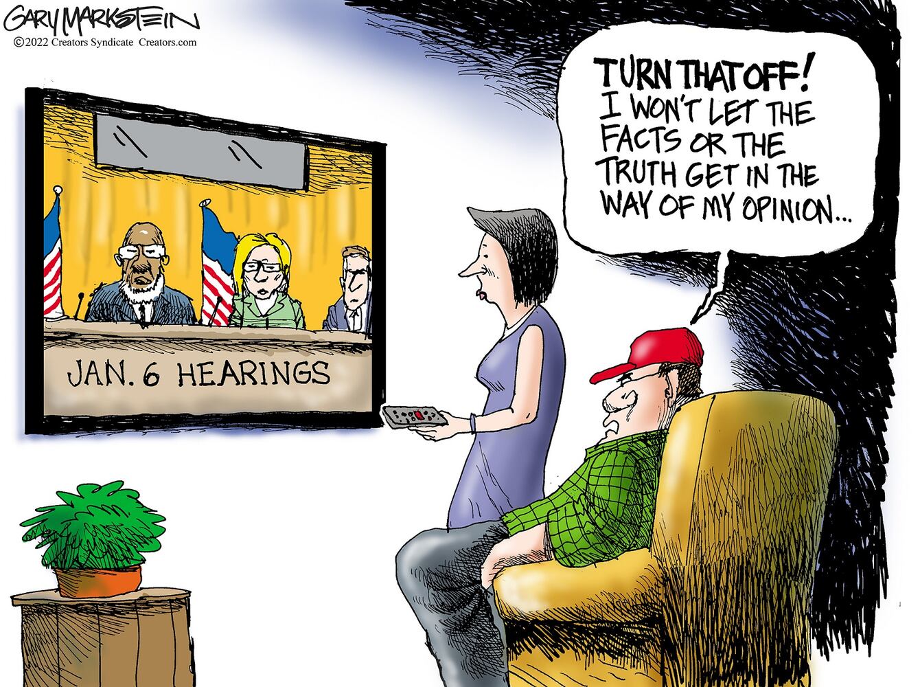 WEEK IN CARTOONS: Jan. 6 hearings, bear market and more