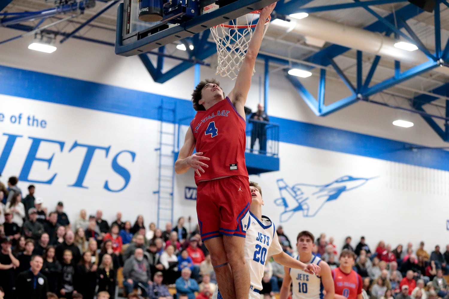 Tri Village Franklin Monroe basketball