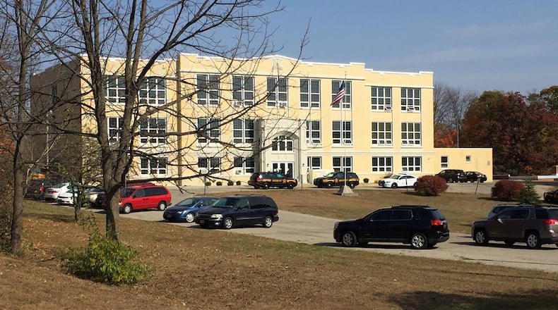 Rockway Elementary School was purchased by a biotechnology company, eyed as a location for a research facility. Staff photo by Jeff Guerini