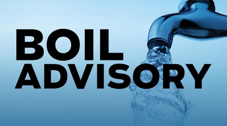 The Clark County Utilities Department is advising customers in parts of the Park Layne area to boil their drinking water as a precautionary measure due to a water main break.