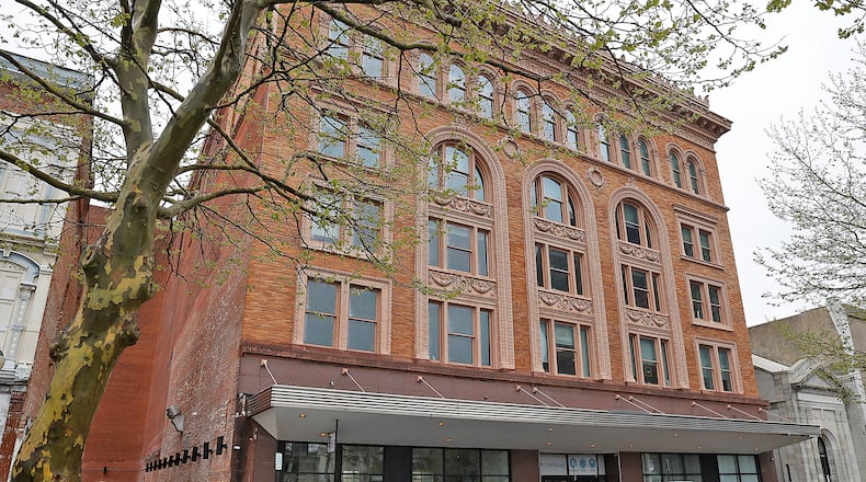 The Clark County Courthouse offices will be temporarily moved to the Bushnell Building on Main Street while the courthouse is renovated. BILL LACKEY/STAFF