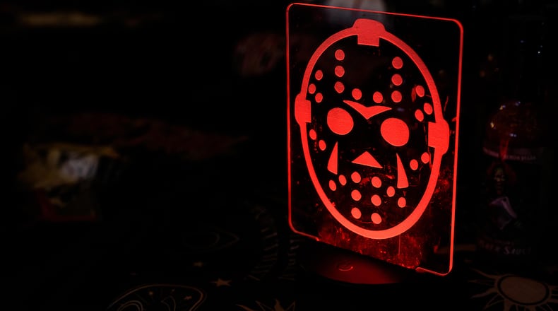 HorrorShock Records hosted the first Halfway to Halloween Fest at Yellow Cab Tavern, located at 700 E. 4th St. in downtown Dayton on Saturday, April 26, 2025. The event was a one-night horror rock spectacle packed with live music and killer vendors that brought the spirit of October to spring. TOM GILLIAM / CONTRIBUTING PHOTOGRAPHER