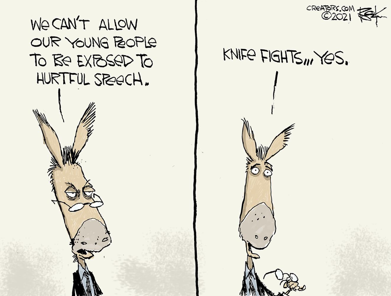 Week in cartoons: Biden's first 100 days, anti-vaxxers and more