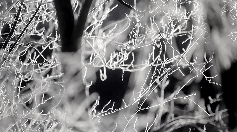 FILE PHOTO: Frost near the Miami River in Dayton. JIM NOELKER / STAFF