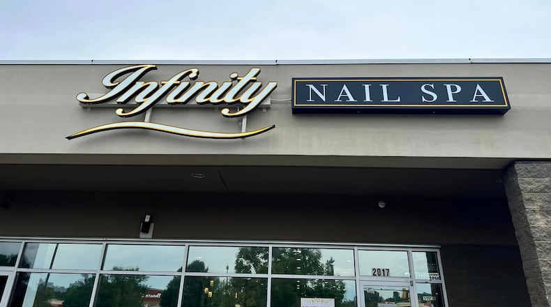 Infinity Nail Spa, located at 2017 N. Bechtle Ave., is open seven days a week. Contributed