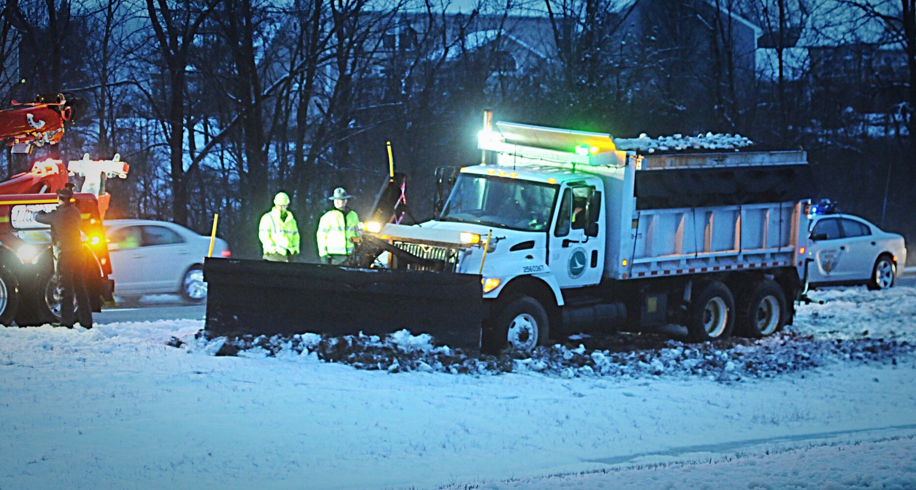 Snow, and rain slam Miami Valley: PHOTOS