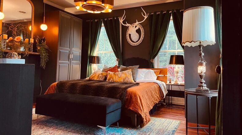 "Moody maximalism" is how homeowner Alan Leonard describes his design philosophy. CONTRIBUTED PHOTOS BY ALAN LEONARD