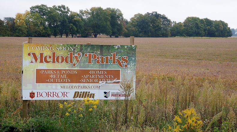 The Melody Parks site along East National Road in Clark County Thursday, Sept. 29, 2023. BILL LACKEY/STAFF
