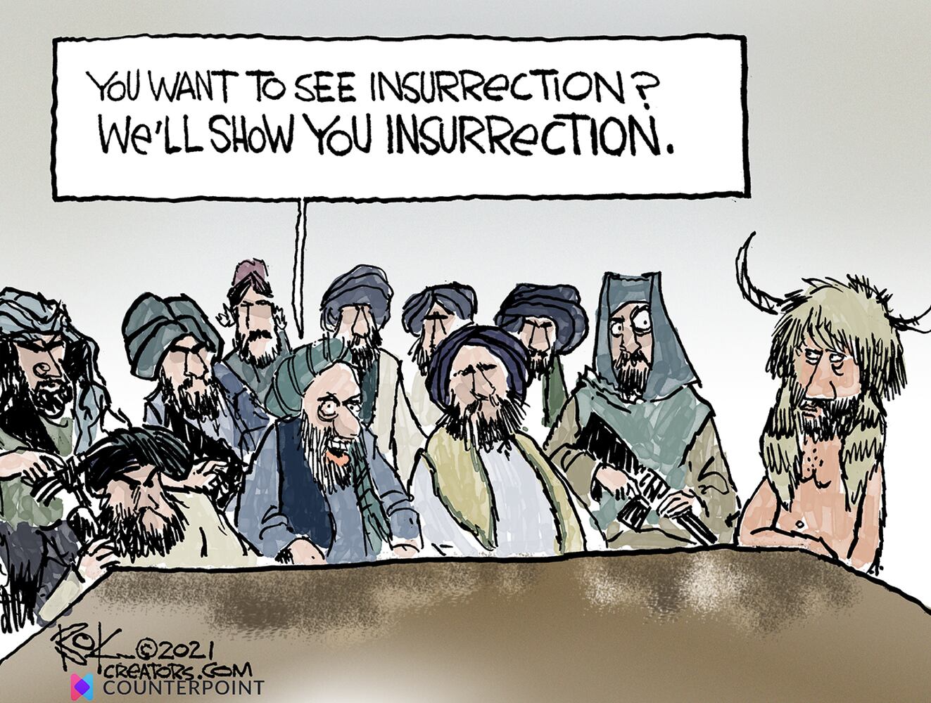 Week in cartoons: Afghanistan pullout and more