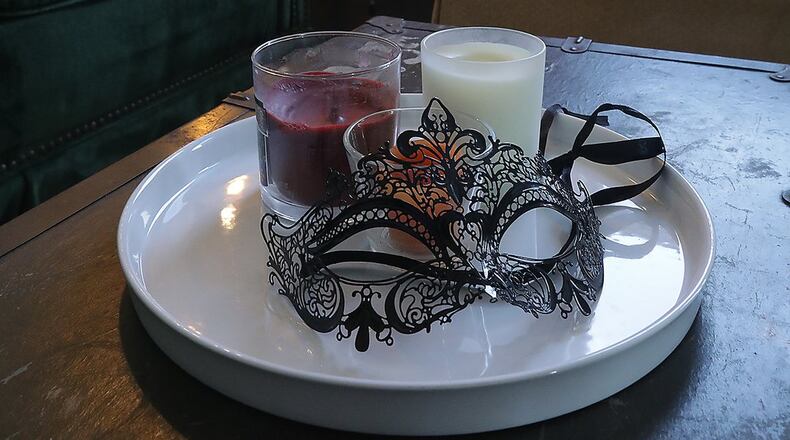 Stephanie Smith’s loft apartment that will be part of the Champaign County Preservation Alliance’s Urbana Loft Tour on Saturday in effort to get more people interested in living in downtown Urbana. BILL LACKEY/STAFF