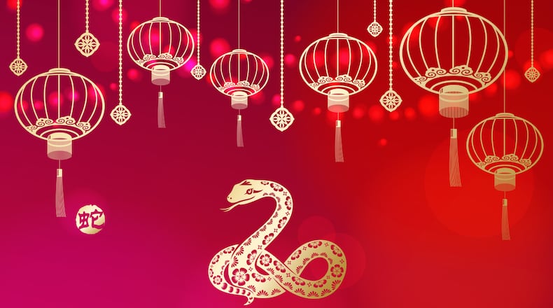 The year 2025 is the Year of the Snake on the lunar calendar. iSTOCK/COX