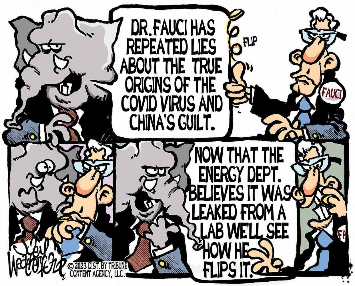 WEEK IN CARTOONS: Tucker Carlson, Biden’s budget, COVID origins and more
