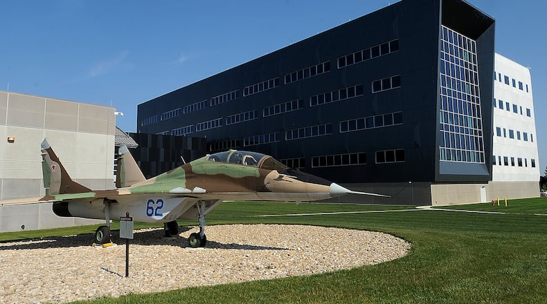 The National Air and Space Intelligence Center (NASIC) on Wright-Patterson Air Force Base in May 2024. FILE