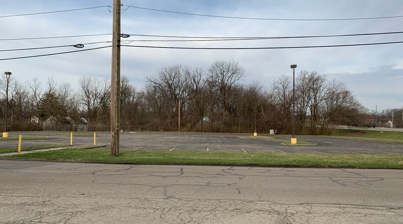 Clark County commissioners approved a resolution March 19 for an annexation petition for 2.461 acres in Springfield Twp. to the City of Springfield from Aldi Inc., on behalf of United Entertainment Corporation, for a property listed on Maplewood Avenue, in the spot of a parking lot that is next to the UEC Theatres and across from Dollar Tree. Brooke Spurlock/Staff