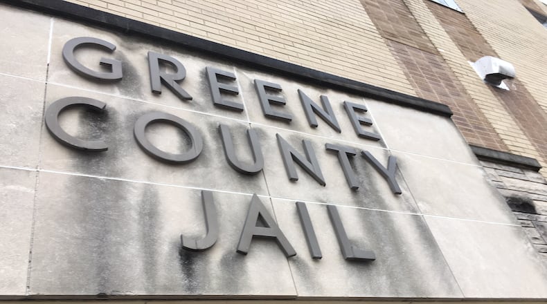 The Greene County Jail in downtown Xenia was built in 1969. Richard Wilson/Staff