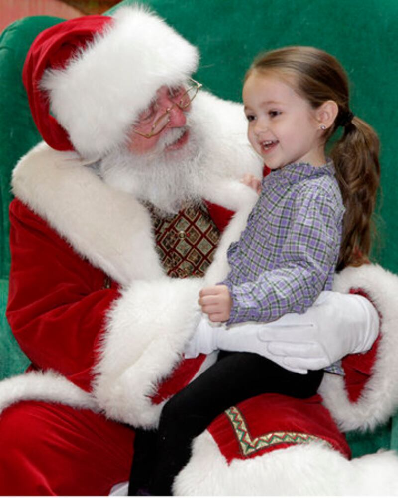Santa Claus at Upper Valley Mall