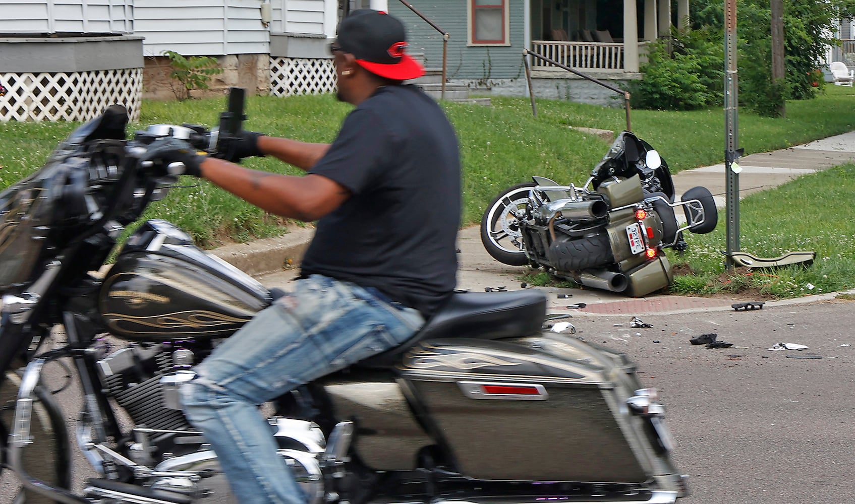 Motorcycle Crash SNS