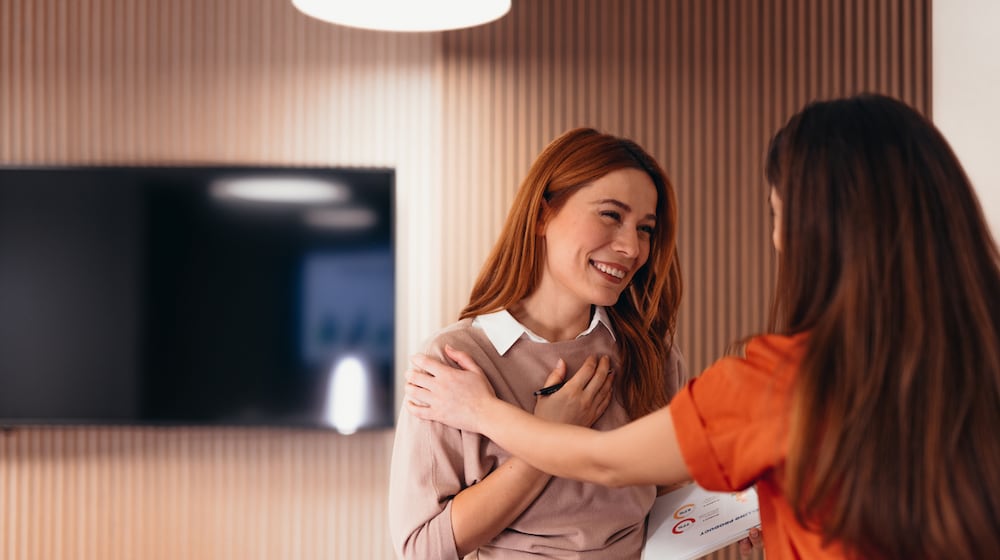 Data shows many people are intentional about expressing more gratitude as they make New Year's resolutions. ISTOCK