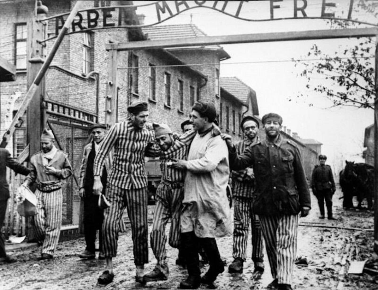 More than 400 photographs are among the items on display at Cincinnati Museum Center's "Auschwitz" exhibit through April 2026. CONTRIBUTED
