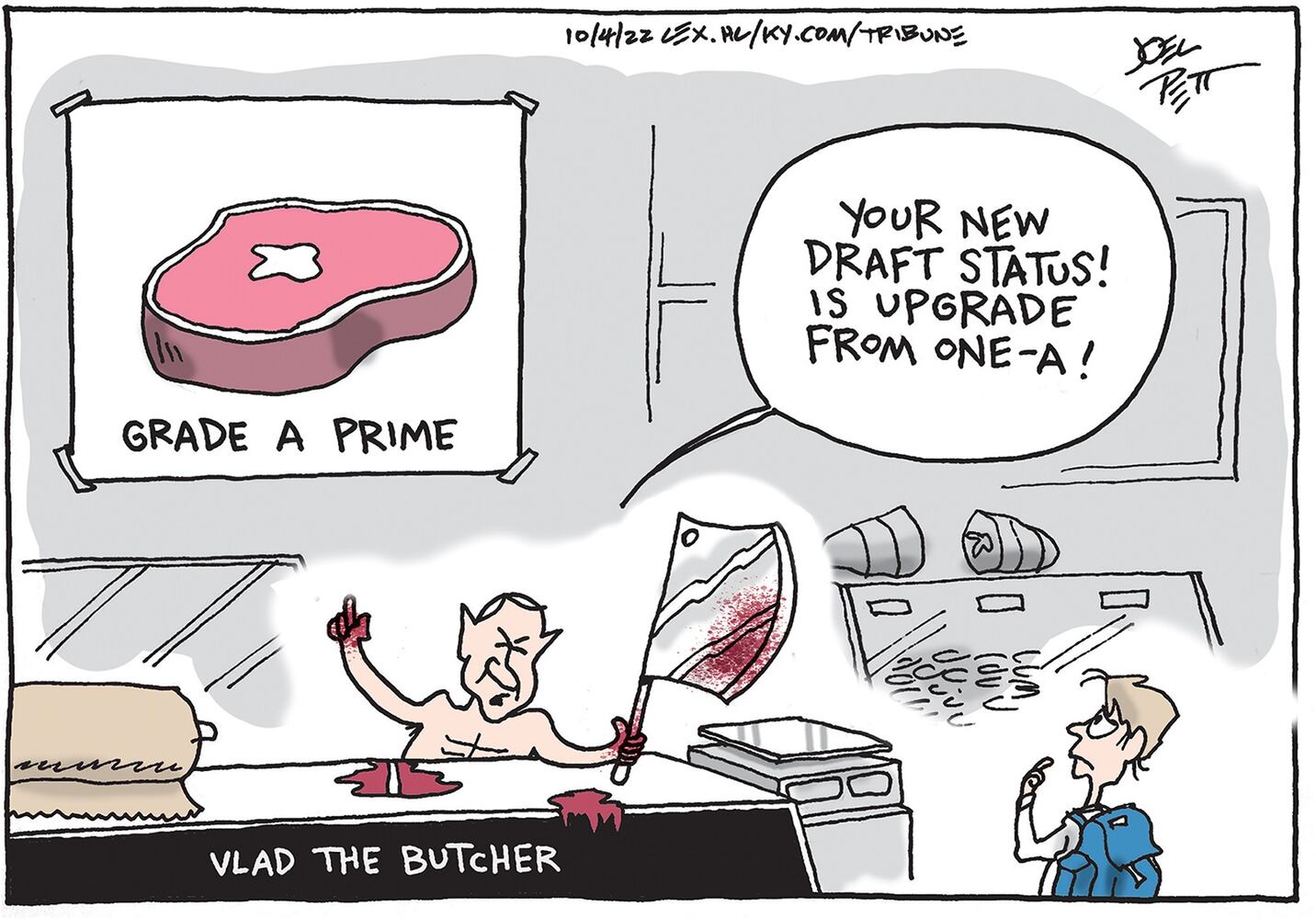WEEK IN CARTOONS: Putin and nukes, Herschel Walker, gas prices and more