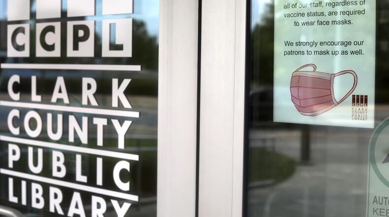 The Clark County Public Library is now offering free notary services by appointment.