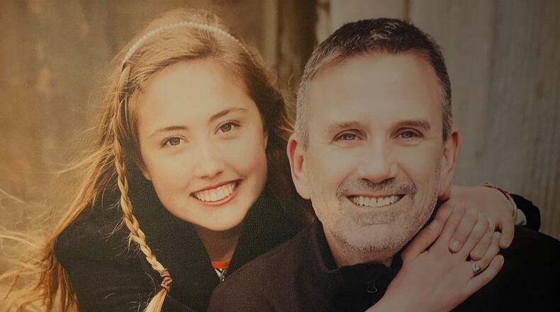 Summer Jenkins with father Bob Jenkins. CONTRIBUTED