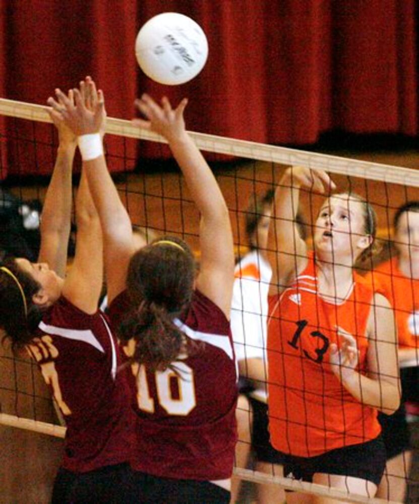 Northeastern vs. West Liberty-Salem volleyball