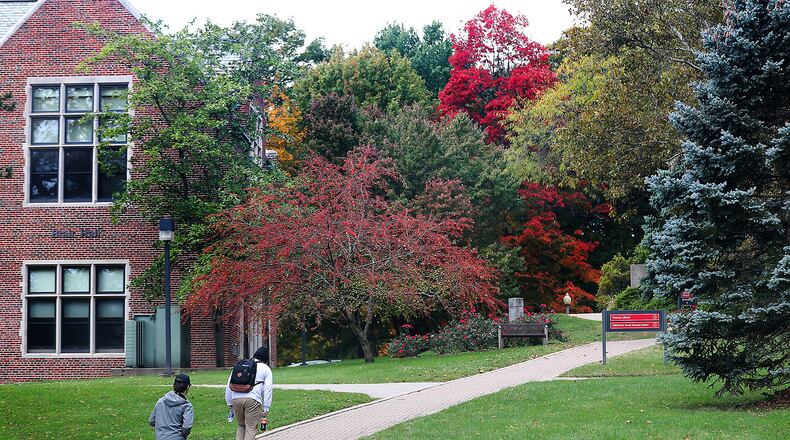 Wittenberg University's Susan Hirt Hagen Center received a grant from the Springfield Foundation to support its internship program. BILL LACKEY/STAFF