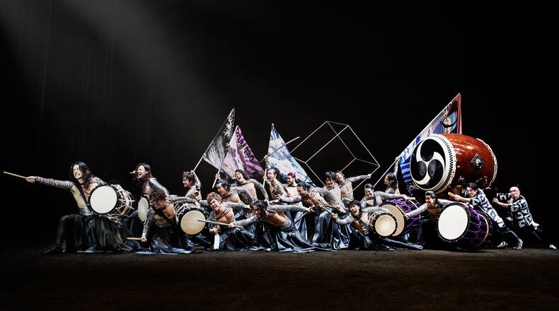 The Projects Unlimited Star Attractions Series presents Drum Tao, the internationally-acclaimed showcase of the ancient art of Japanese drumming and dance, at Victoria Theatre in Dayton on Thursday, March 10.
