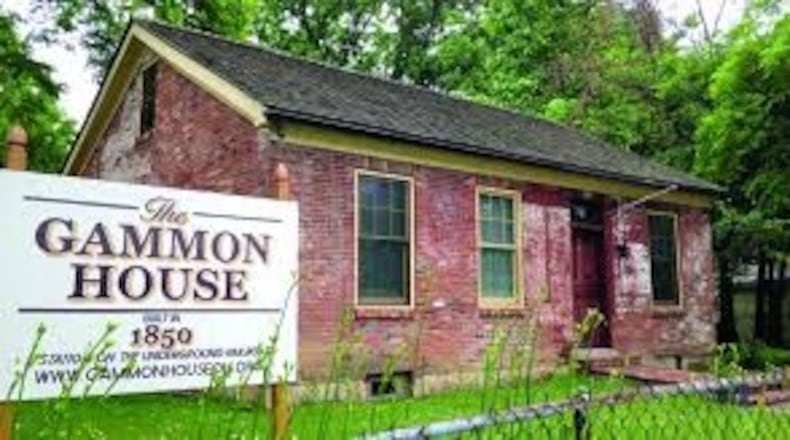 Built in 1850 by George and Sarah Gammon, the Gammon House became a documented station in the Underground Railroad network. CONTRIBUTED