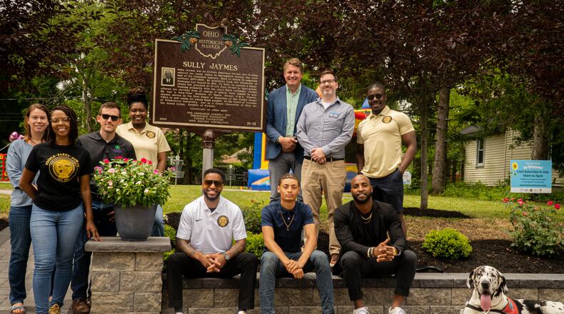 The Conscious Connect, a Springfield-based nonprofit focused on education, culture and health, hosted a marker dedication ceremony and block party on June 8 at the pocket park, 1615 Woodward Ave., to honor Sully Jaymes, one of Springfield’s first Black attorneys. Contributed/Photo by Love’Yah Stewart.