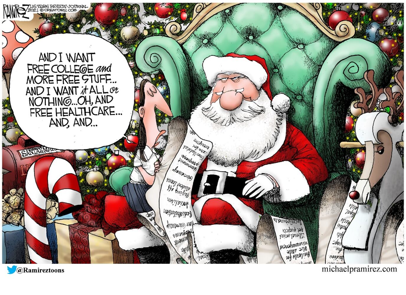 WEEK IN CARTOONS: Omicron Christmas, Joe Manchin and more